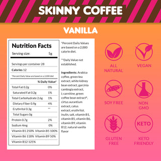 Skinny Coffee-Vanilla